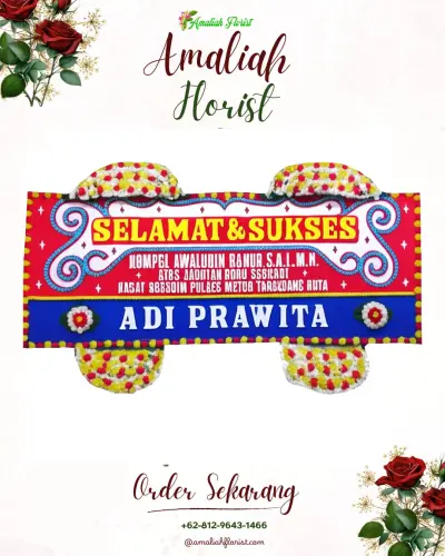 Karangan Bunga Ucapan Selamat di Thamrin Nine Ballroom